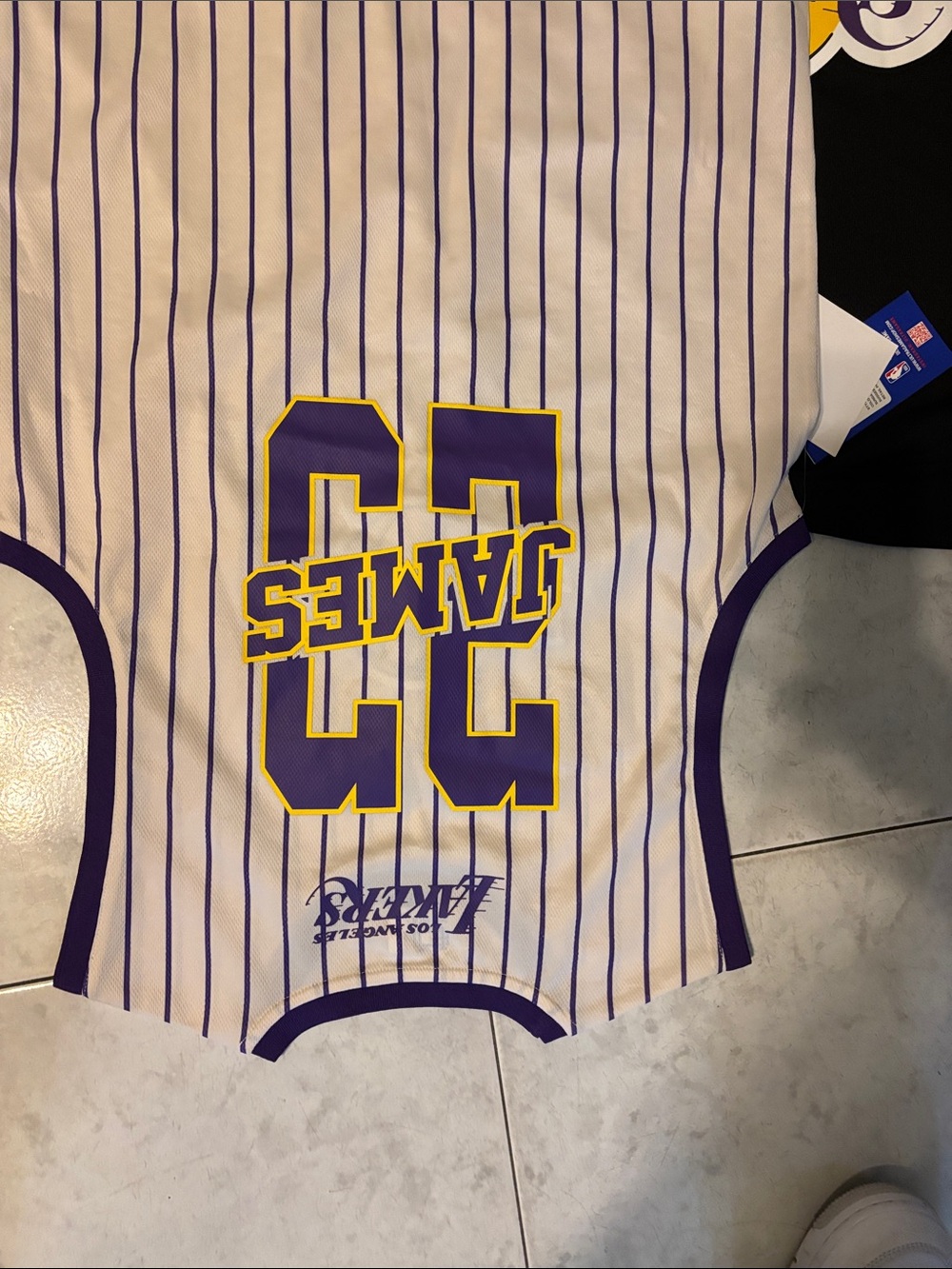 NBA Lakers Purple and Black Jersey Set. 3 jerseys for 1 price - Picture 5 of 7
